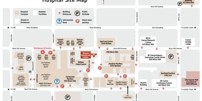 Болница Vgh картата