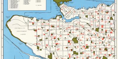 Карта на общността Ванкувър 