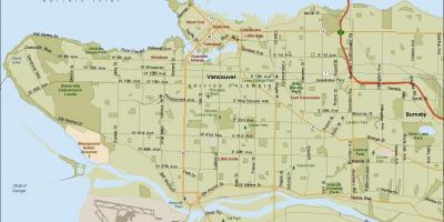 Картата улица Ванкувър, преди христа, Канада
